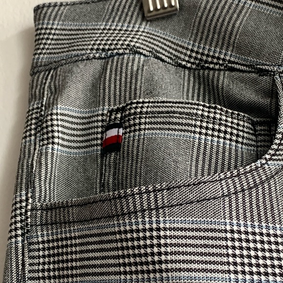 Tommy Hilfiger Size 14 Plaid Legging Dress Pants - Picture 2 of 5